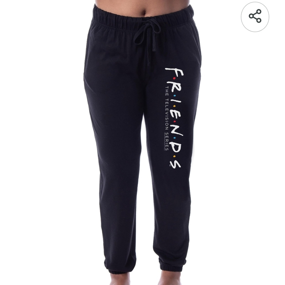 Intimo Friends tv logo womens jogger